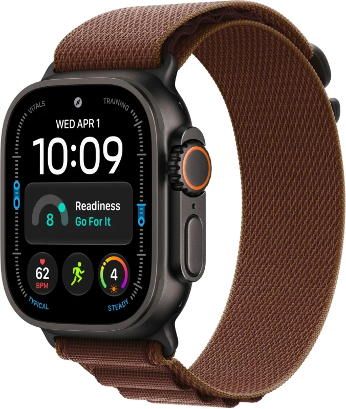 Apple Watch Ultra 4 (Black, Alpine Burgundy L)