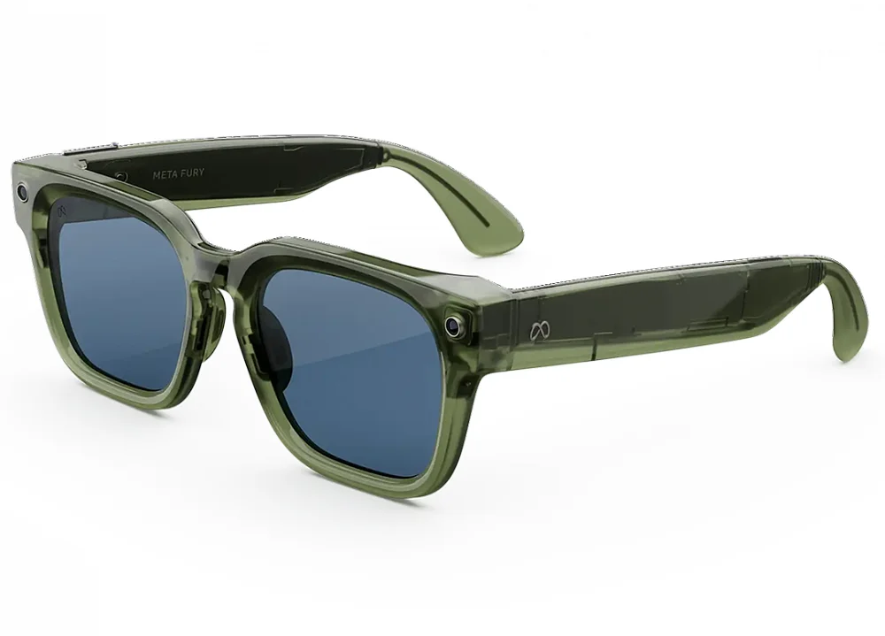 Очки RayBan Fury (Meta Fury Racing Green/Light Blue Atlantic)