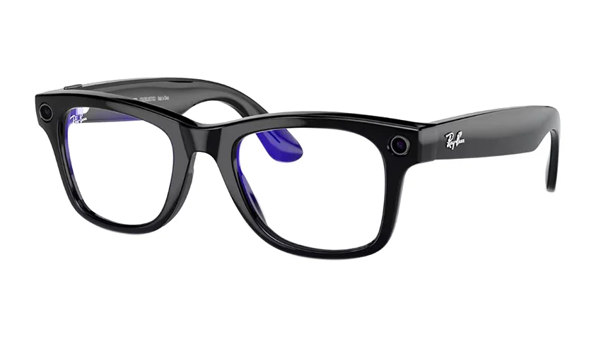 Очки RayBan Wayfarer Gen 1 (RW4006 Shiny Black/Clear L (Прозрачные линзы, глянцевая оправа))