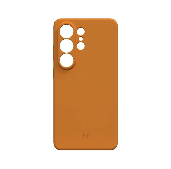 Чехол Magssory для Samsung Galaxy S26 Ultra, силикон, с магнитами, совместимый с MagSafe Orange