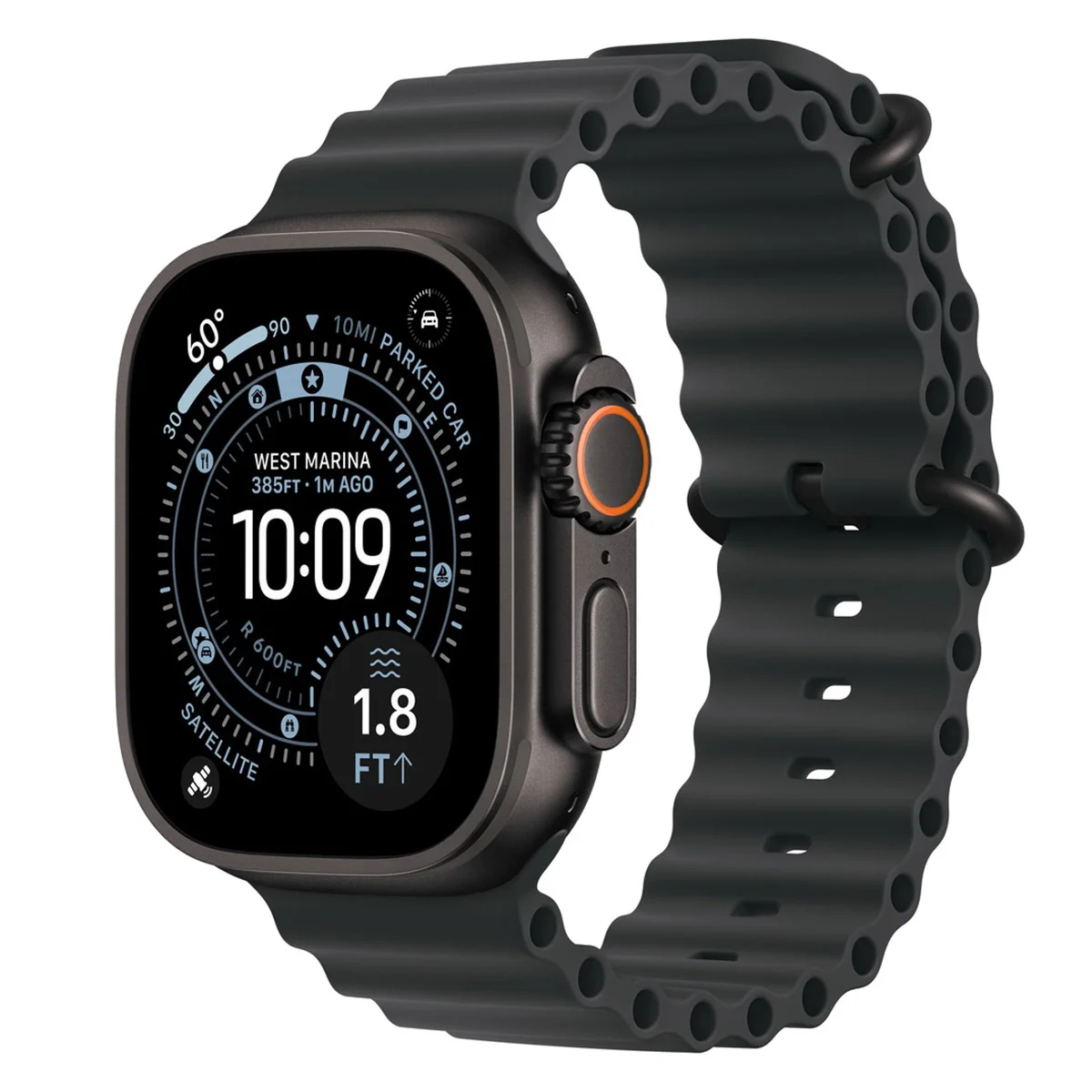 Apple Watch Ultra 4 (Black, Ocean Black)