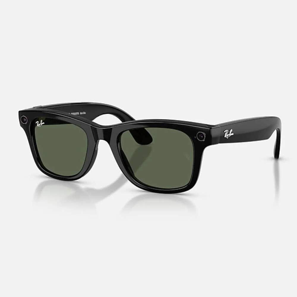 Очки RayBan Wayfarer (2, Transition Green, Shiny Black)