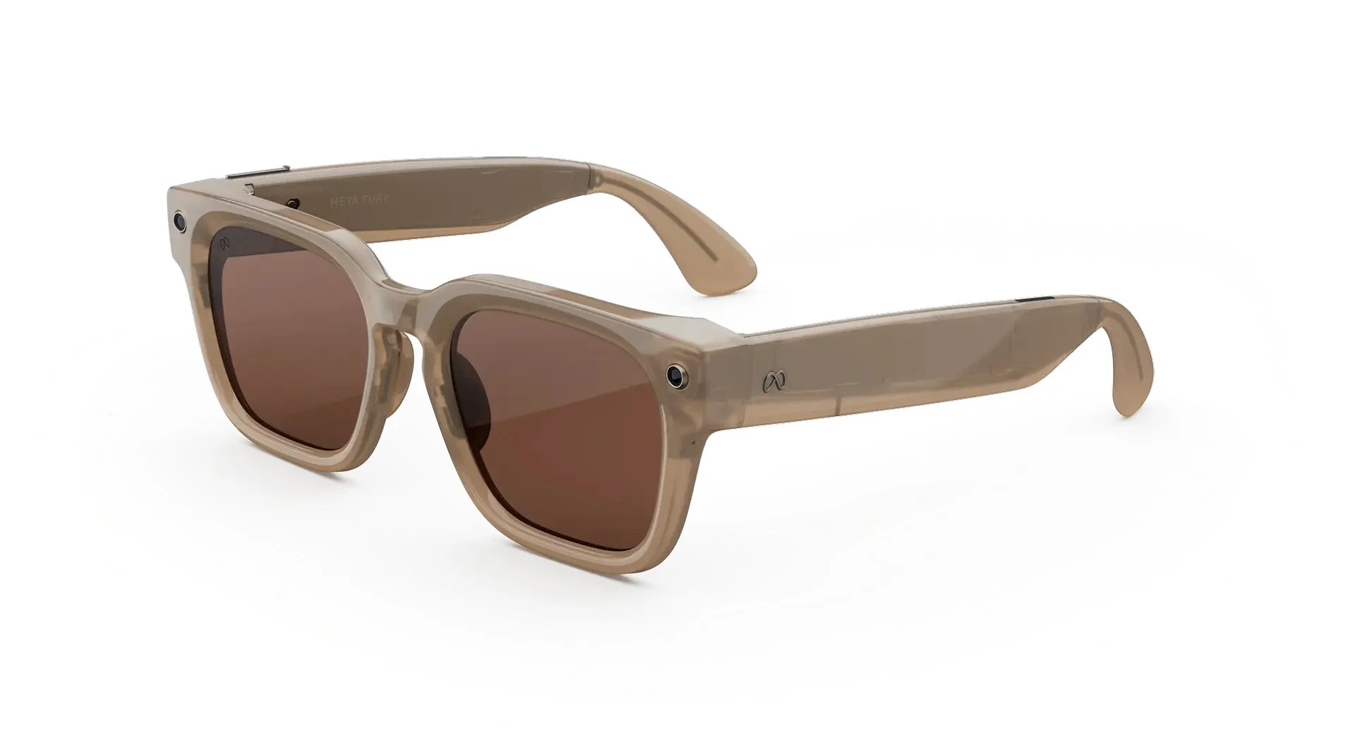 Очки RayBan Fury (Meta Fury Sandstone/Dark Amber)